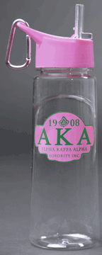 Alpha Kappa Alpha (AKA) Water Bottle