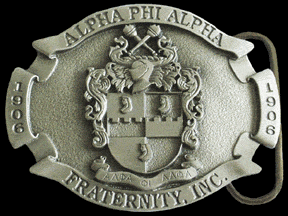 Alpha Phi Alpha Belt Buckle