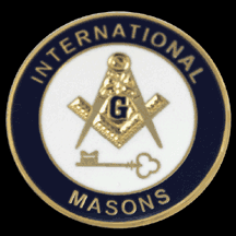International Mason Lapel Pin